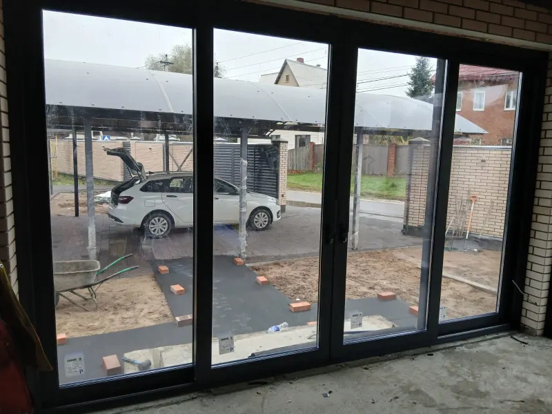 Тёплая беседка 17 м² KRLS 64, дер. Новинки