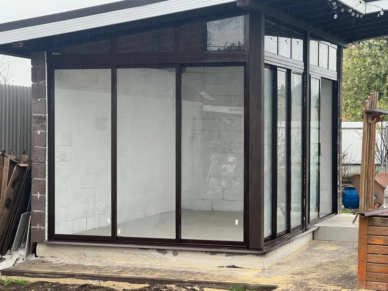 Холодная беседка 19 м² с бронзой, Тепёрки — фото 2