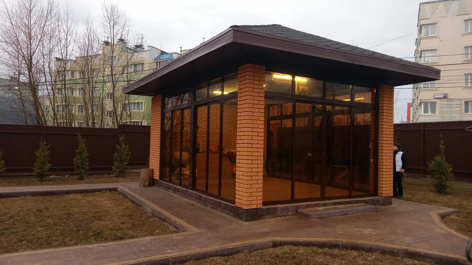 Холодная беседка 35 м², Нахабино — фото 4