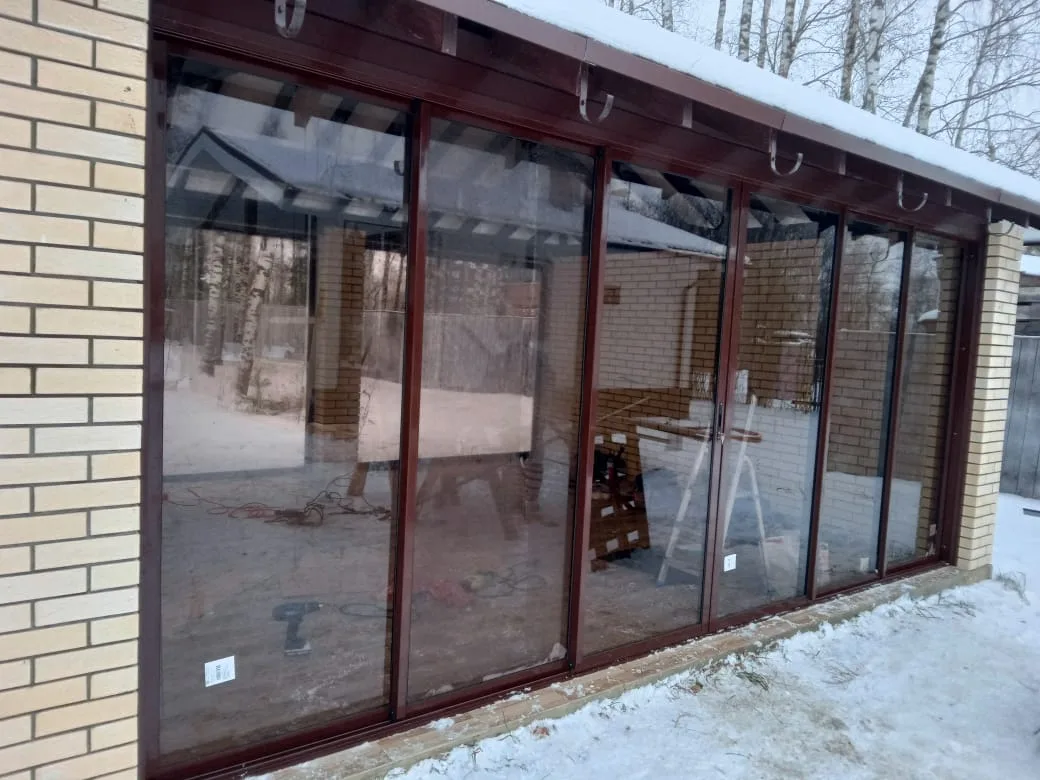 Холодная беседка 38 м², дер. Латышево