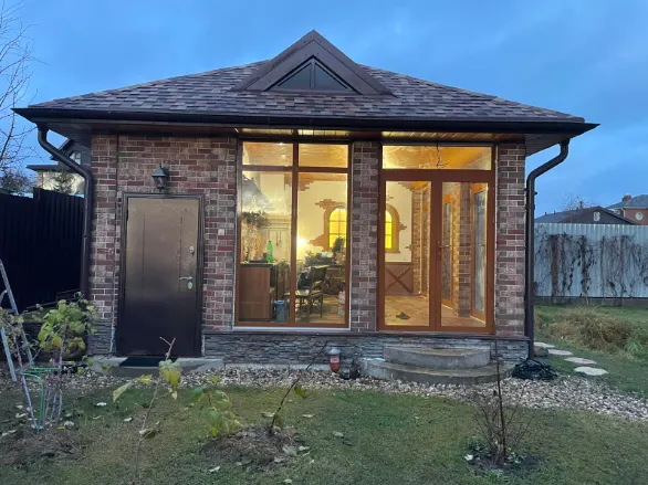 Холодное остекление 18 м², СНТ Грифон