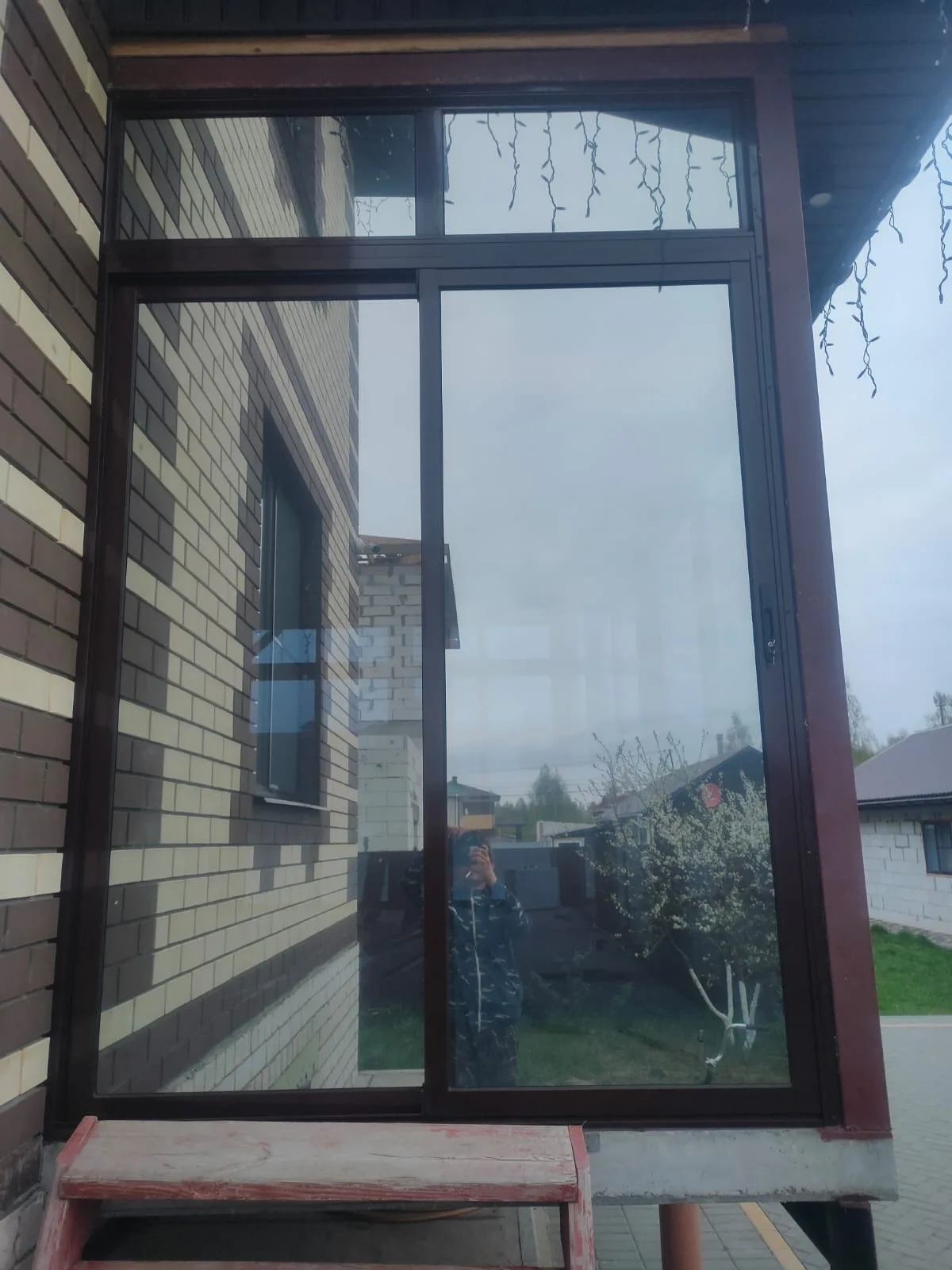 Холодное остекление 27 м² с тонировкой, г. Бор — фото 2