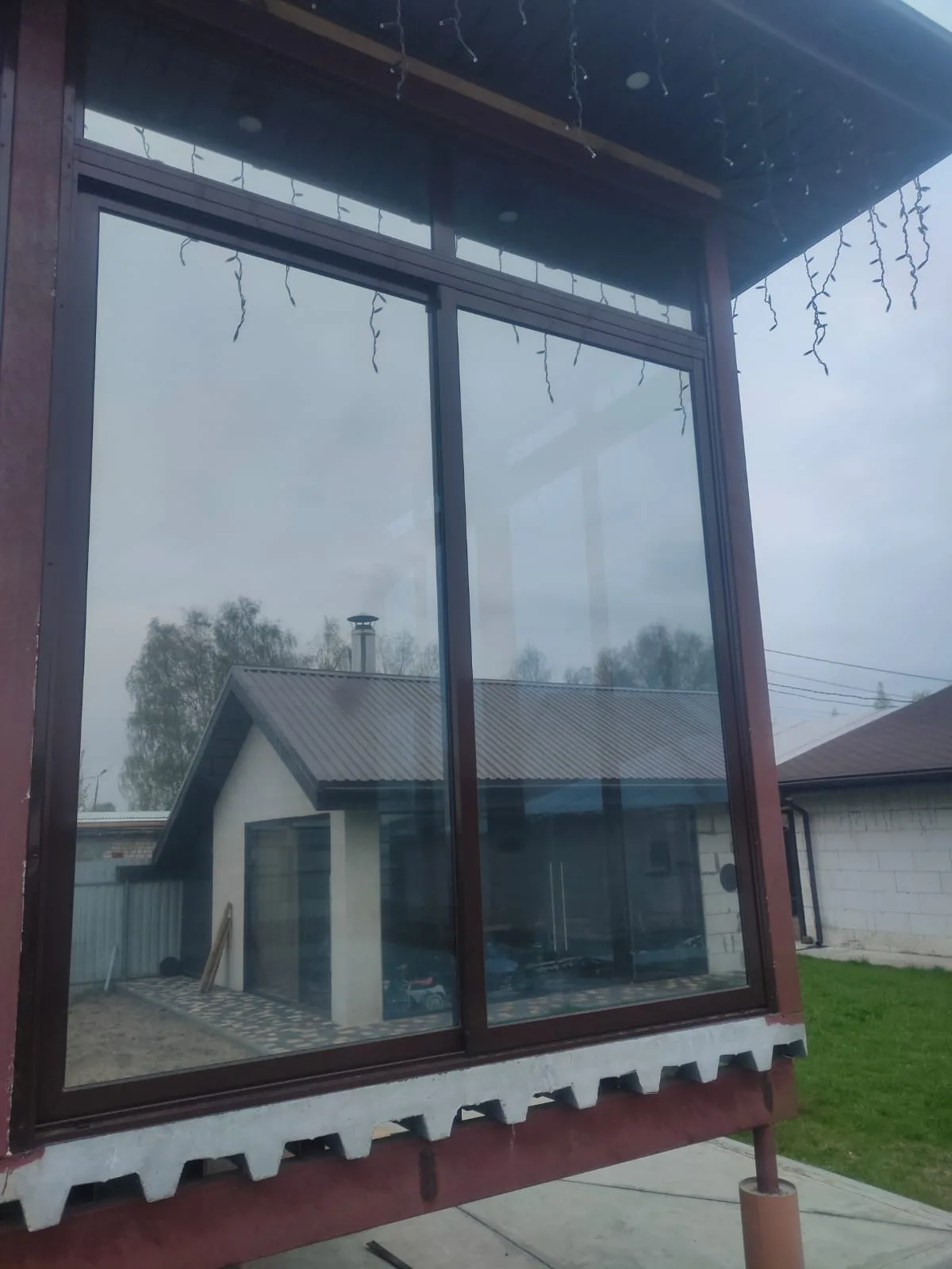 Холодное остекление 27 м² с тонировкой, г. Бор — фото 5