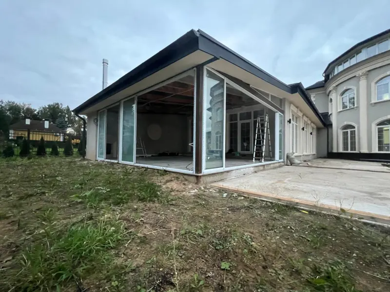 Холодное остекление 33 м² на C1200, Одинцовский р-н