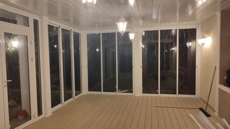 Холодное остекление 37 м², КП Миллениум Парк