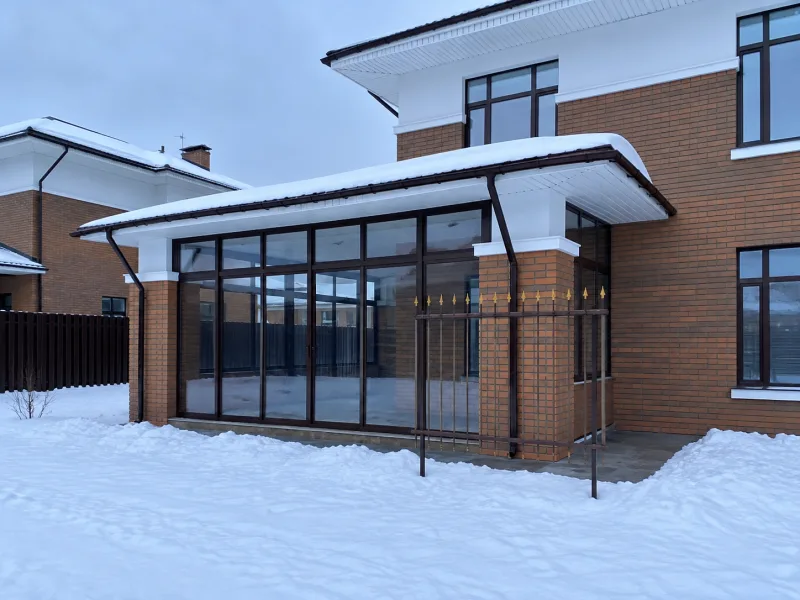 Холодное остекление 37 м², КП Монреаль