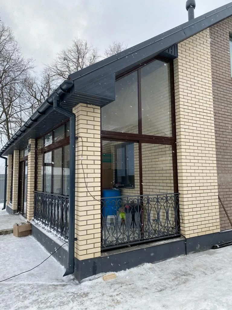 Холодное остекление 38 м², с. Растуново — фото 4