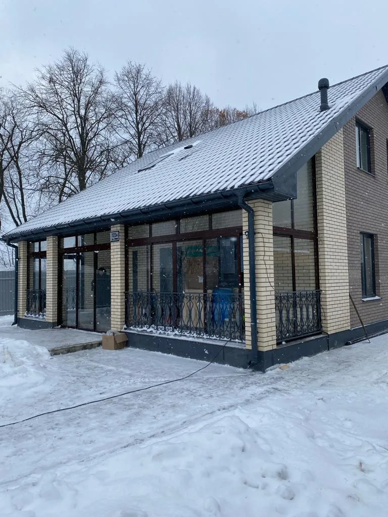 Холодное остекление 38 м², с. Растуново — фото 6