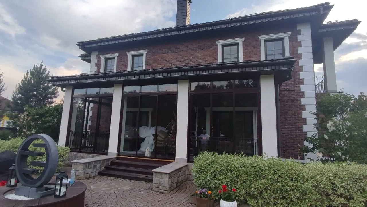 Холодное остекление 39 м², КП Исаковский Залив — фото 4