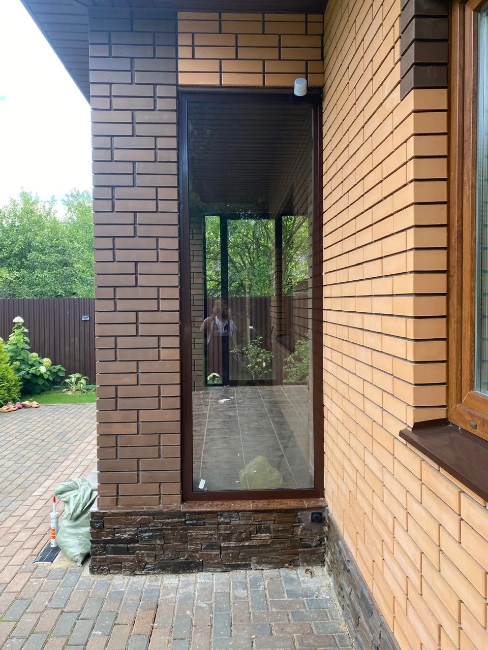 Холодное крыльцо 15 м² в RAL 8017, СНТ Жаворонки — фото 3