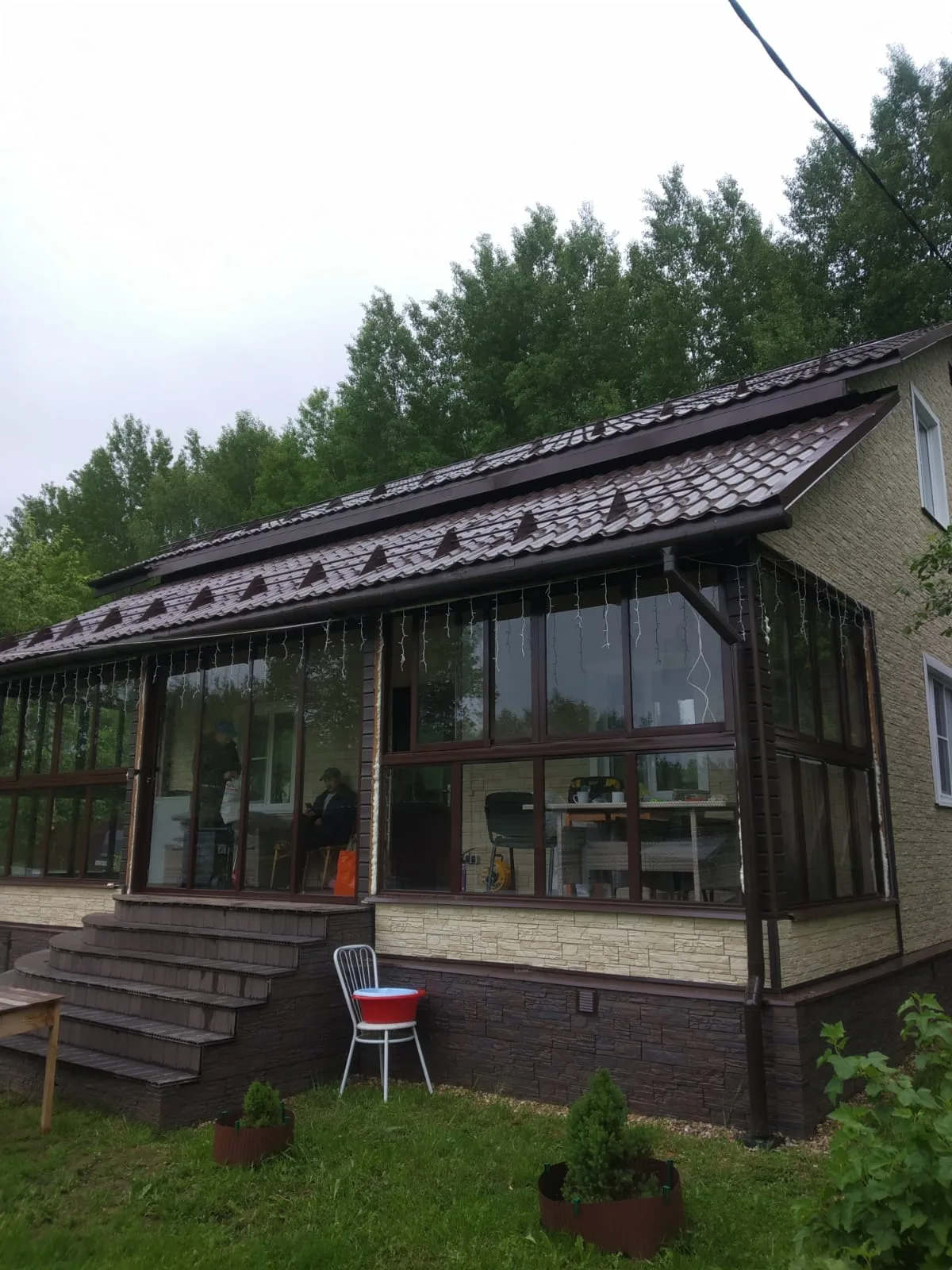 Холодная терраса 27 м², СНТ Крюковское