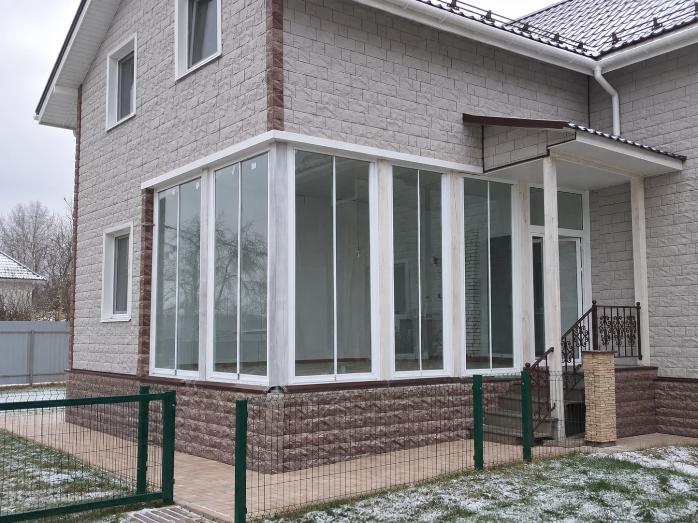 Безрамная терраса «Книжка», Ступино